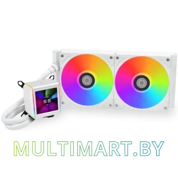 Кулер Lian Li Galahad II LCD 280 White (G89.GA2ALCD28W.00) картинка 1